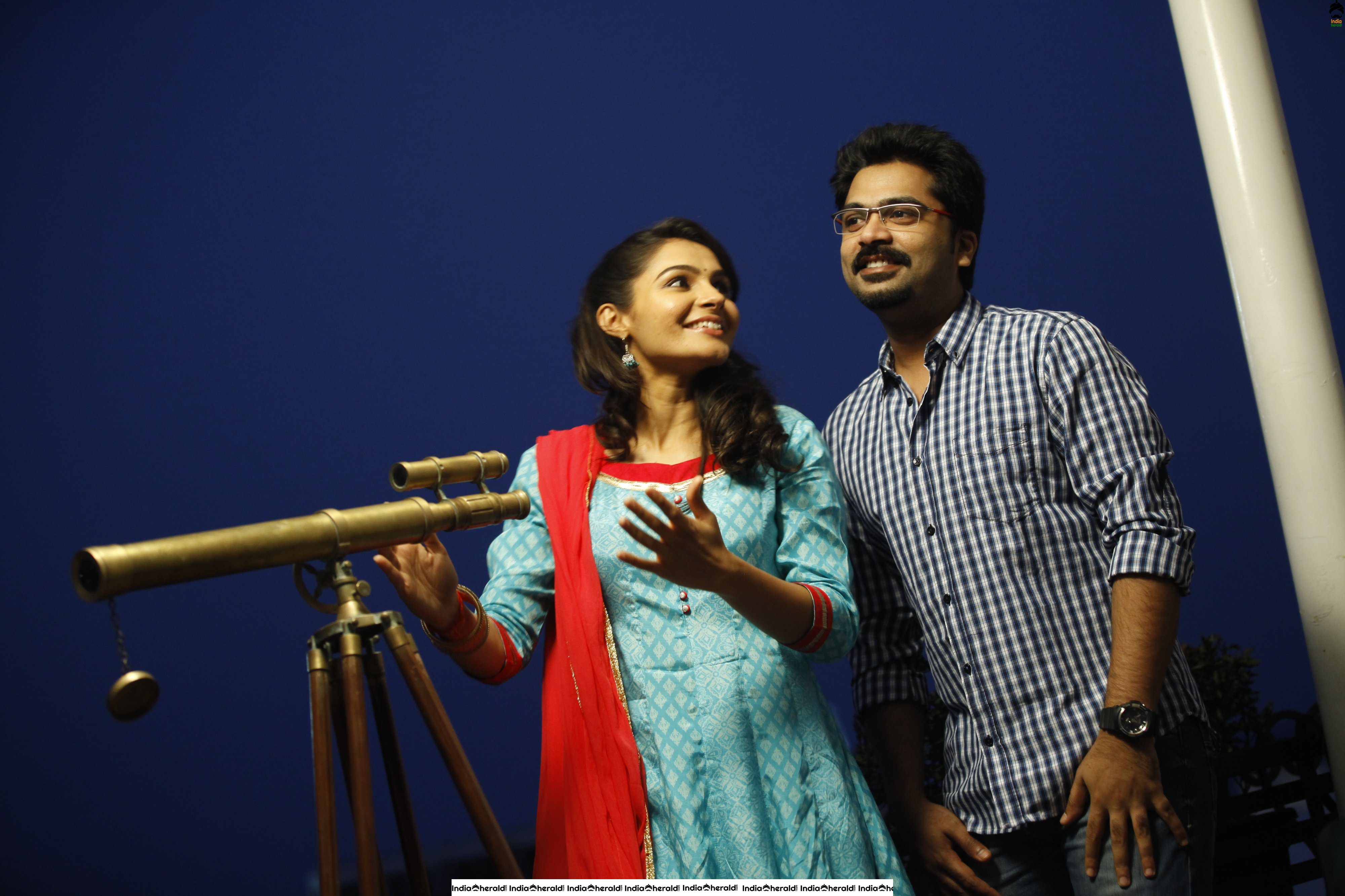 INDIA HERALD EXCLUSIVE Simbhu and Nayantara Unseen from Idhu Namma Aalu Stills Set 1