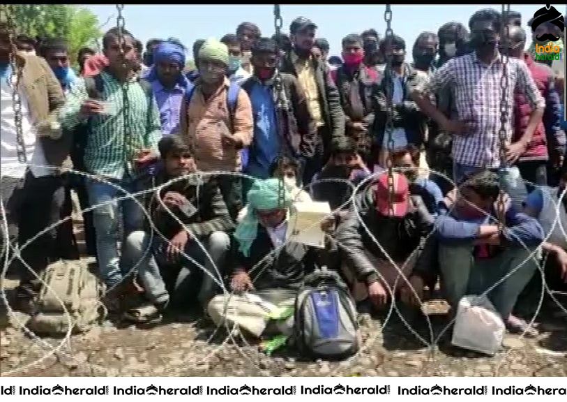 Indian migrant labourers are stranded in no mans land at India Nepal border due to Corona Virus Lockdown