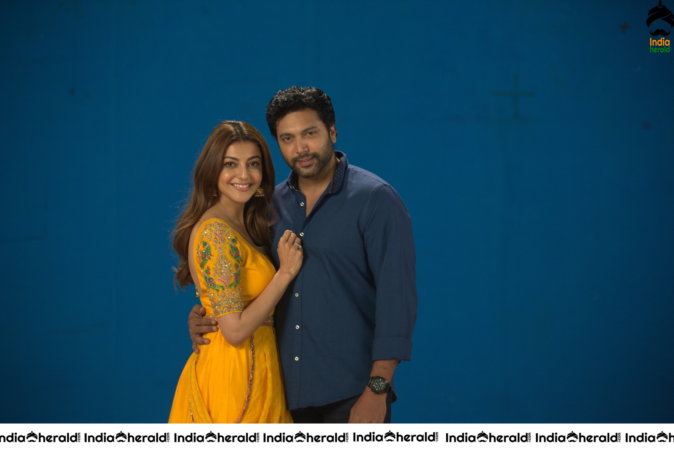 Jayam Ravi and Hot Kajal Aggarwal Unseen Photos from Comali movie Set 1