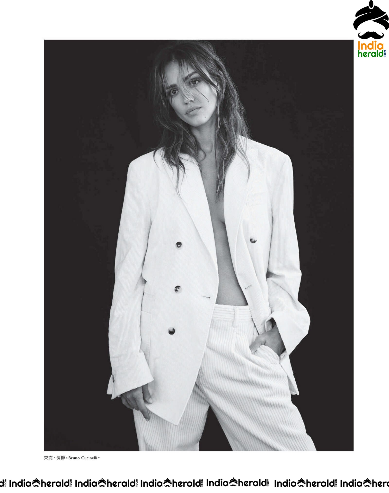 Jessica Alba poses Hot For Harpers Bazaar Magazine Taiwan Edition Sep 2019 Issue