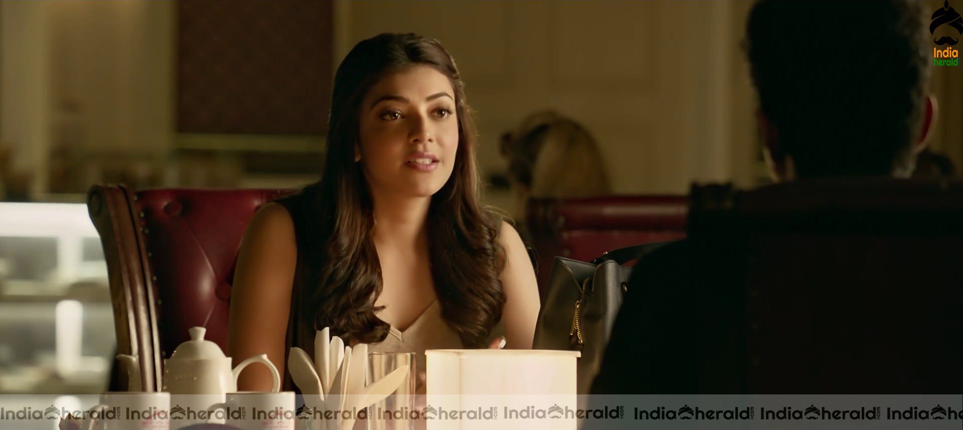 Kajal Aggarwal and Vijay unseen stills from Mersal Set 2