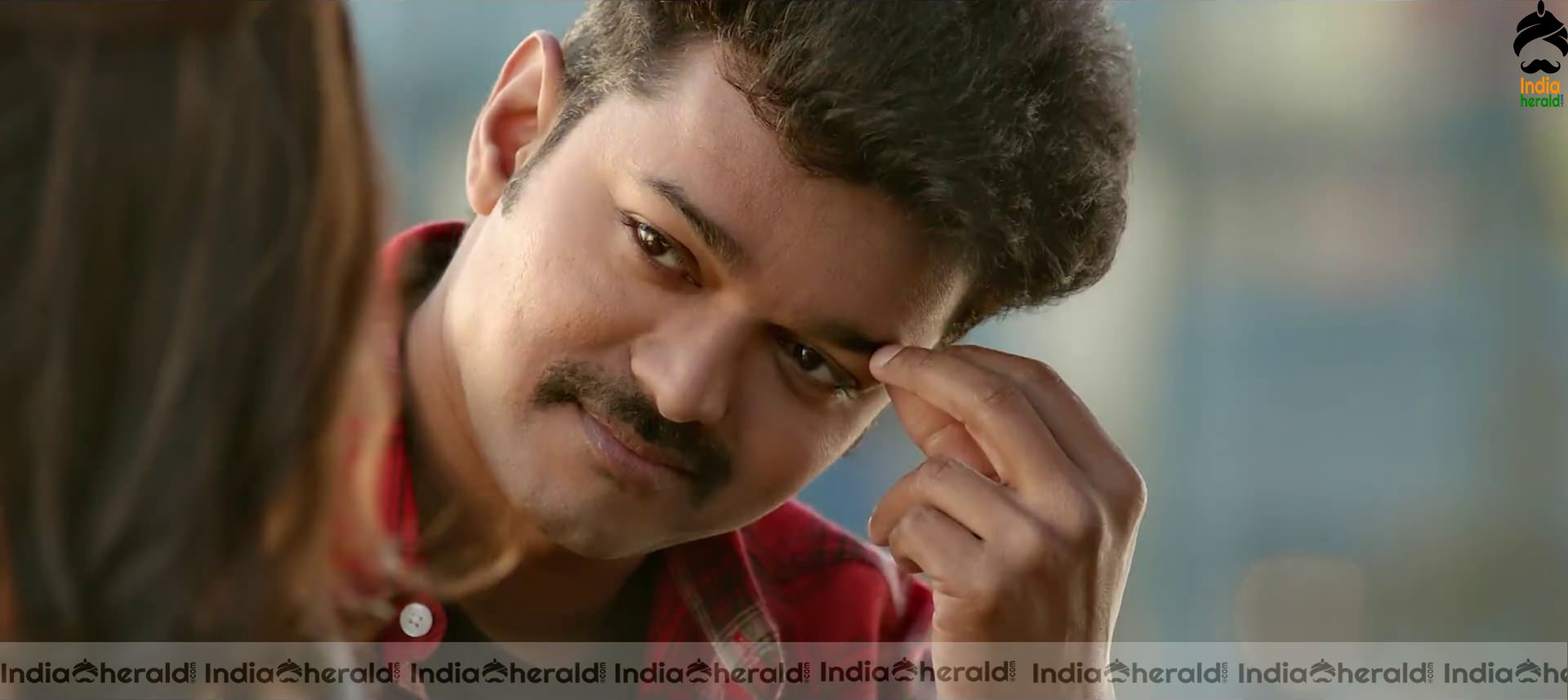 Digital painting of Vijay - Mersal | Images :: Behance