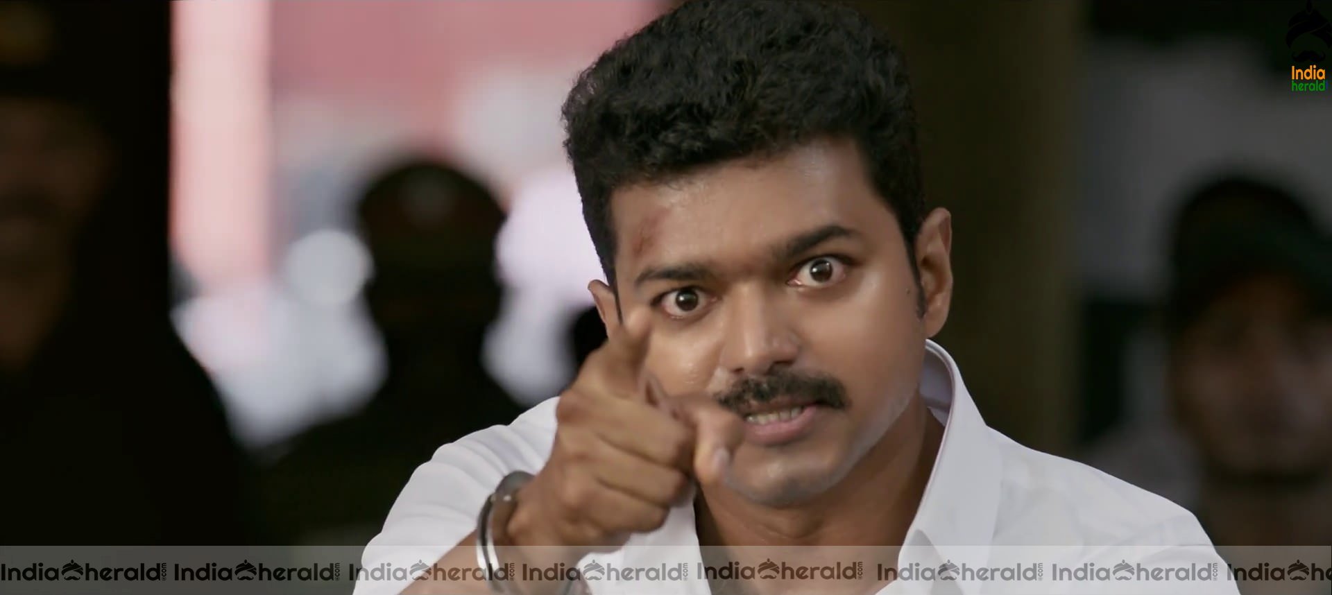 Kajal Aggarwal and Vijay unseen stills from Mersal Set 4