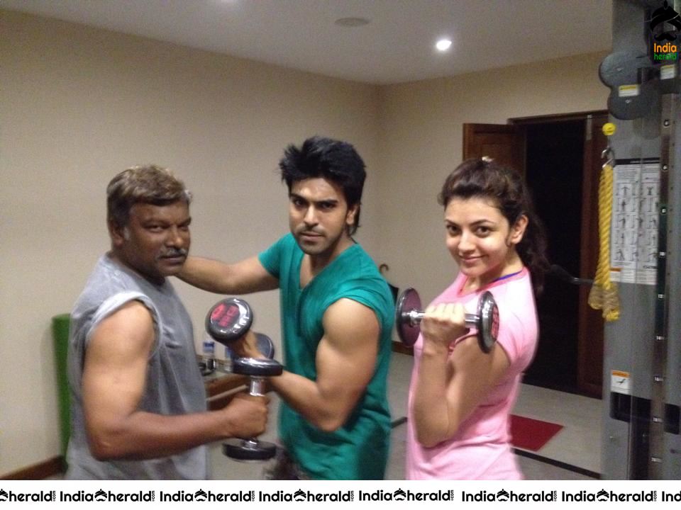 Kajal Aggarwal Unseen Off Screen Photos Set 2