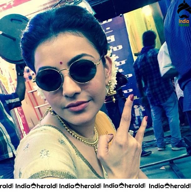 Kajal Aggarwal Unseen Off Screen Photos Set 3