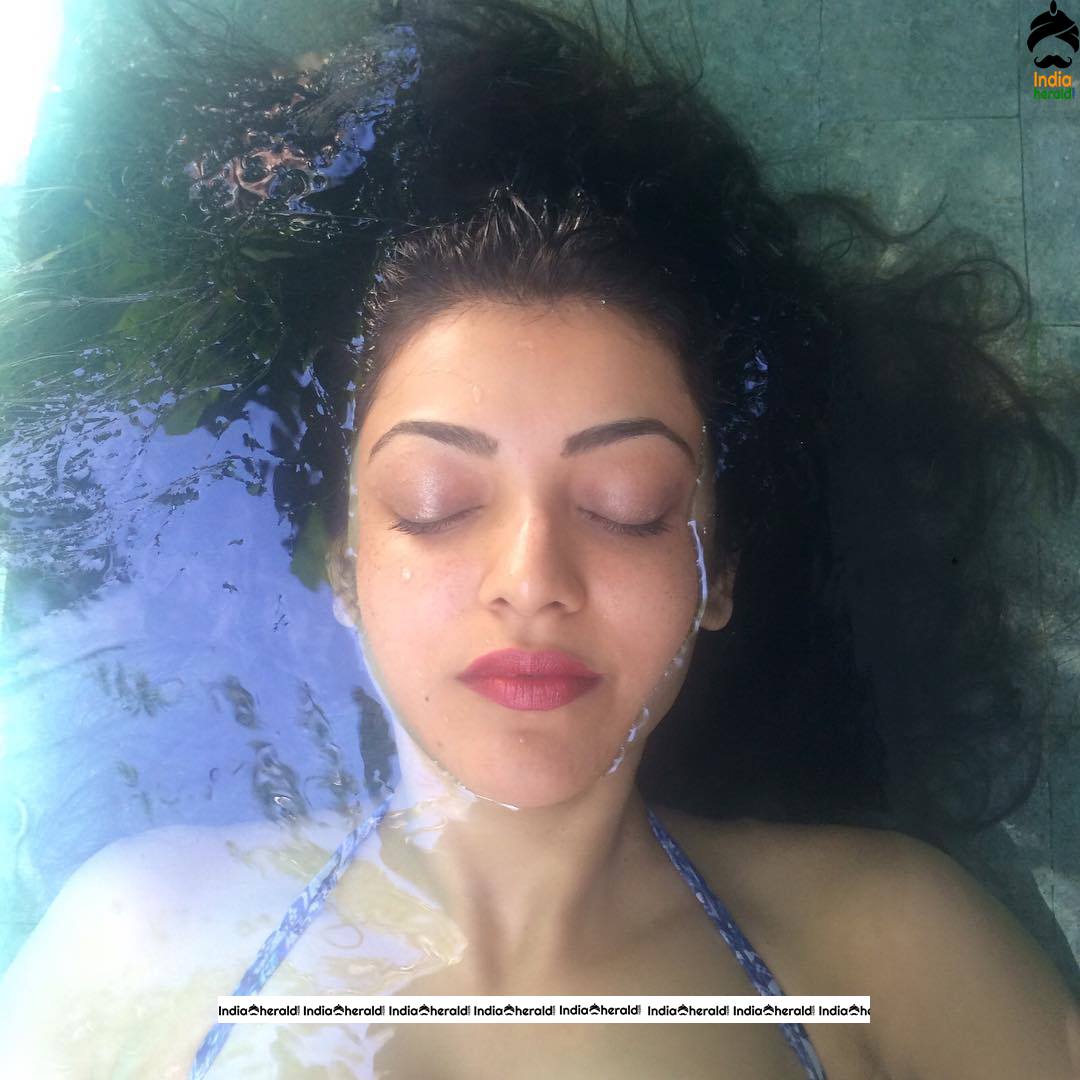 Kajal Aggarwal Vintage Deleted Photos from Instagram Set 5