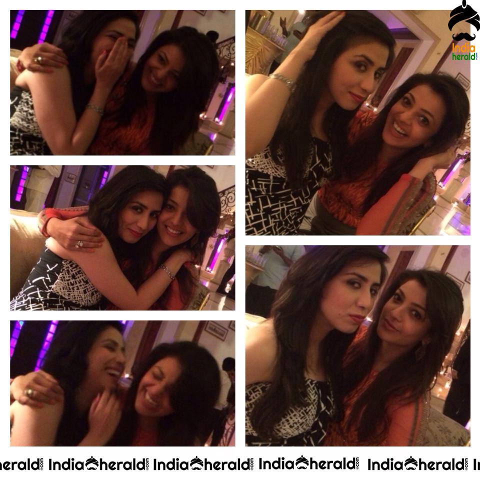 Kajal Unseen Photos with Friends and Family Set 3
