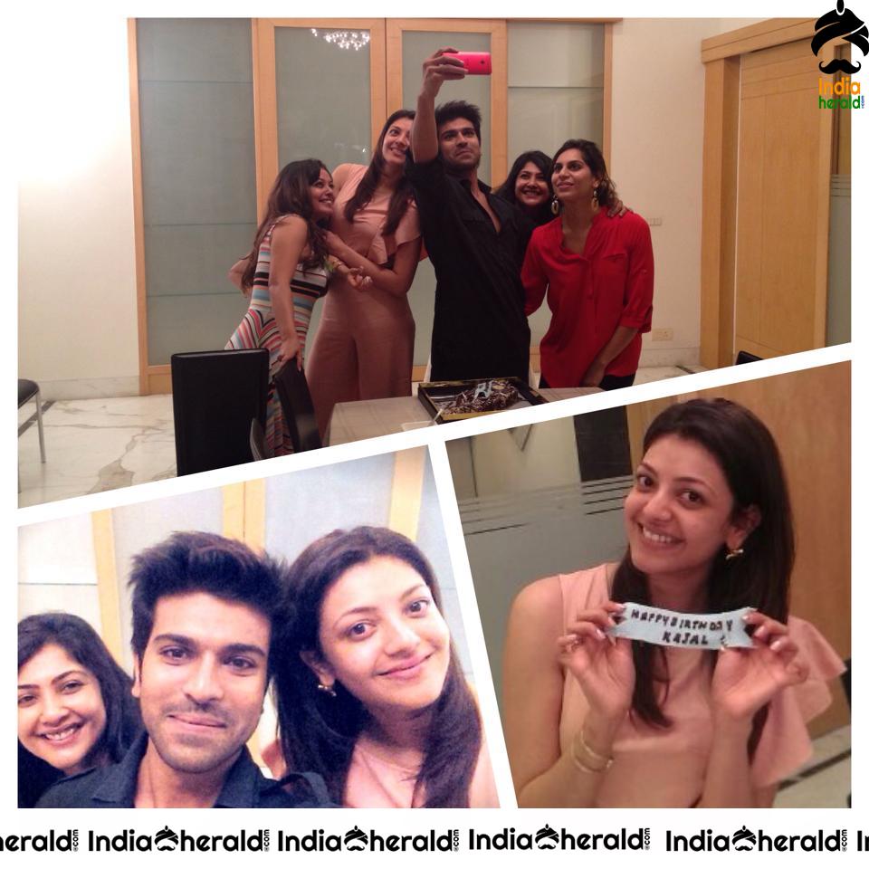 Kajal Unseen Photos with Friends and Family Set 4