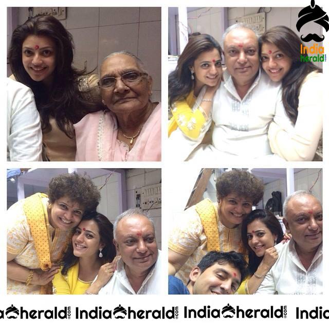 Kajal Unseen Photos with Friends and Family Set 5