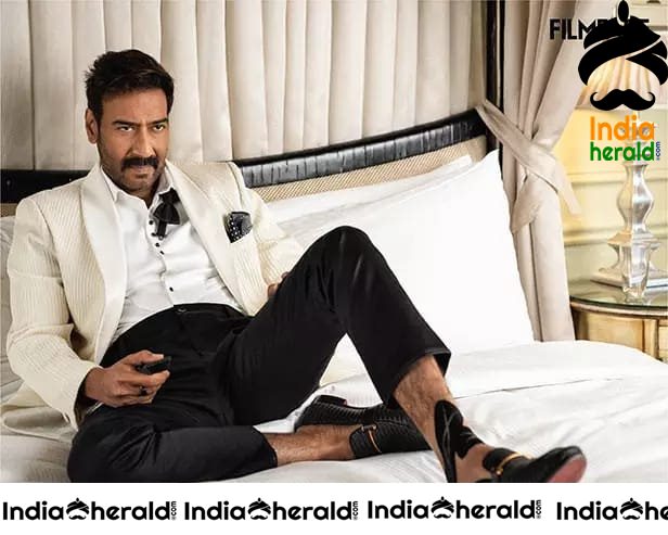 Kajol and Ajay Devgn for the latest edition of Filmfare magazine