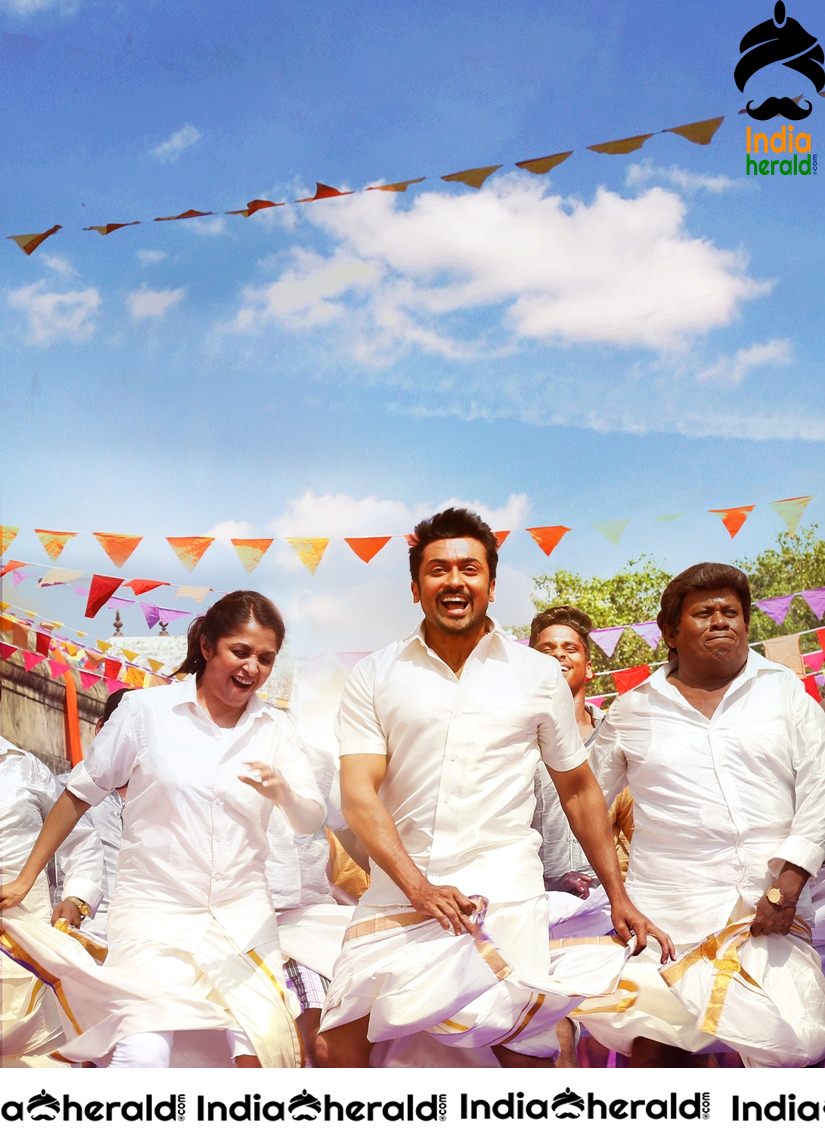 Keerthy Suresh and Surya in Thaanaa Serndha Kootam Movie Stills Set 5