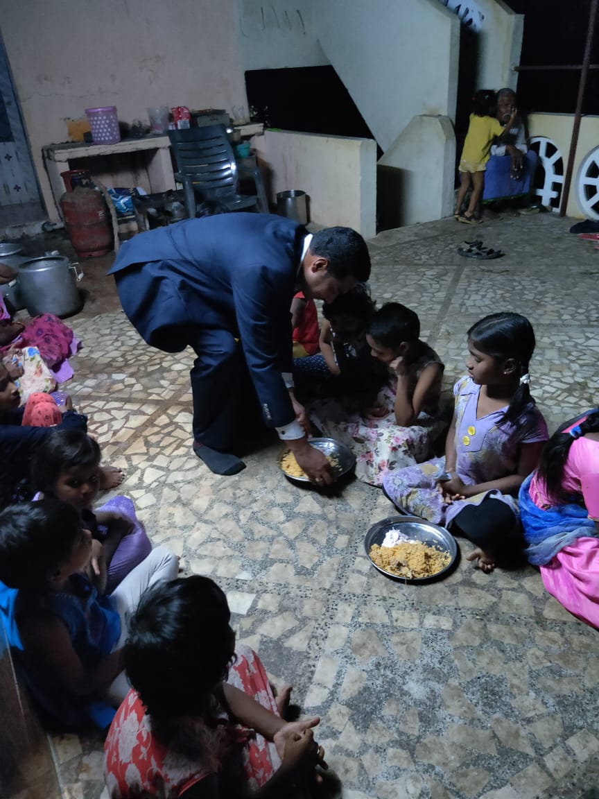 KOTII GROUP 9th FOUNDATION DAY @ Mathrusya Child Home and Oldage Home - Tirupathi