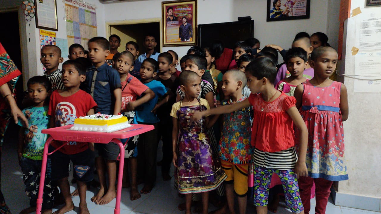 KOTII GROUP 9th FOUNDATION DAY @ Mathrusya Child Home and Oldage Home - Tirupathi