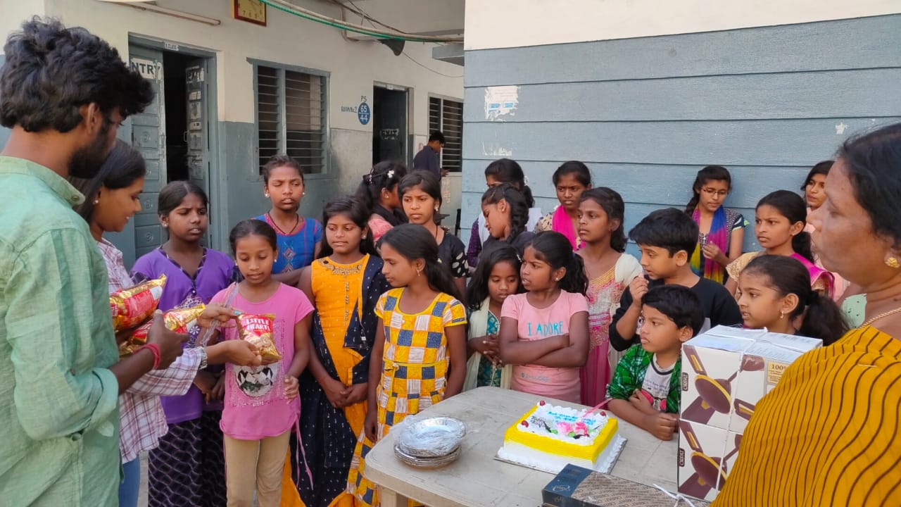 KOTII GROUP 9th FOUNDATION DAY @ Mathrusya Child Home and Oldage Home - Tirupathi