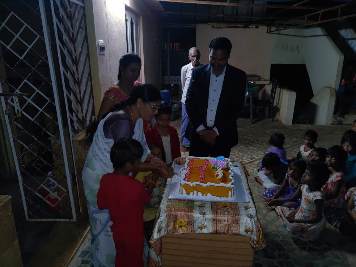 KOTII GROUP 9th FOUNDATION DAY @ Mathrusya Child Home and Oldage Home - Tirupathi