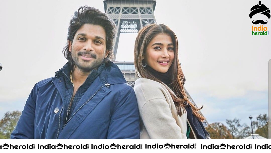 Latest Photos of Allu Arjun and Pooja Hegde from Ala Vaikunthapurramuloo
