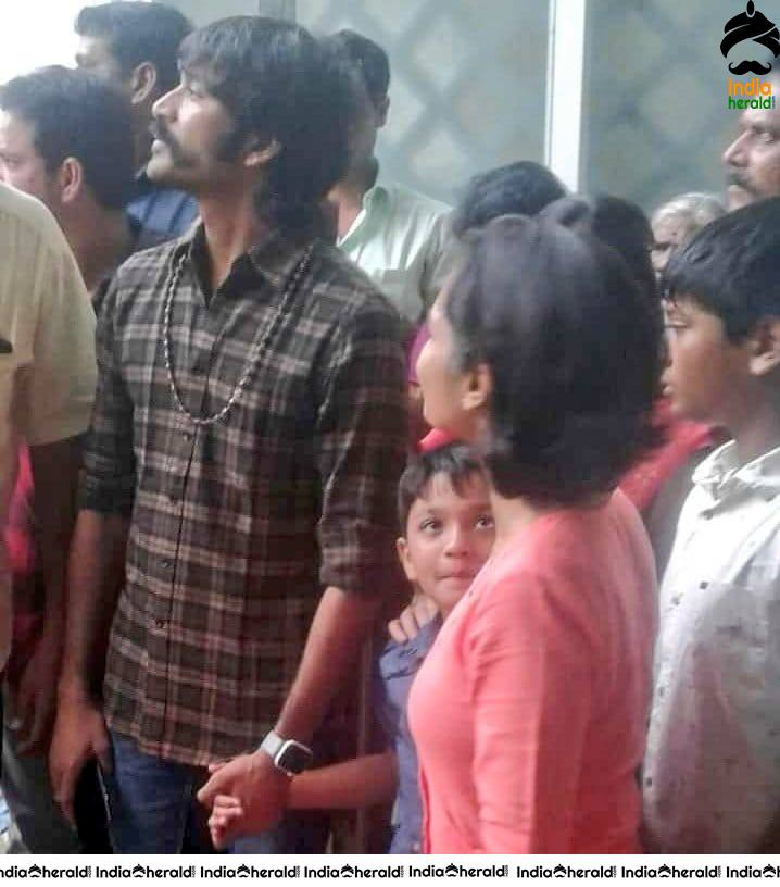 Latest Photos of STR and Dhanush with his Son who stares at a Girl