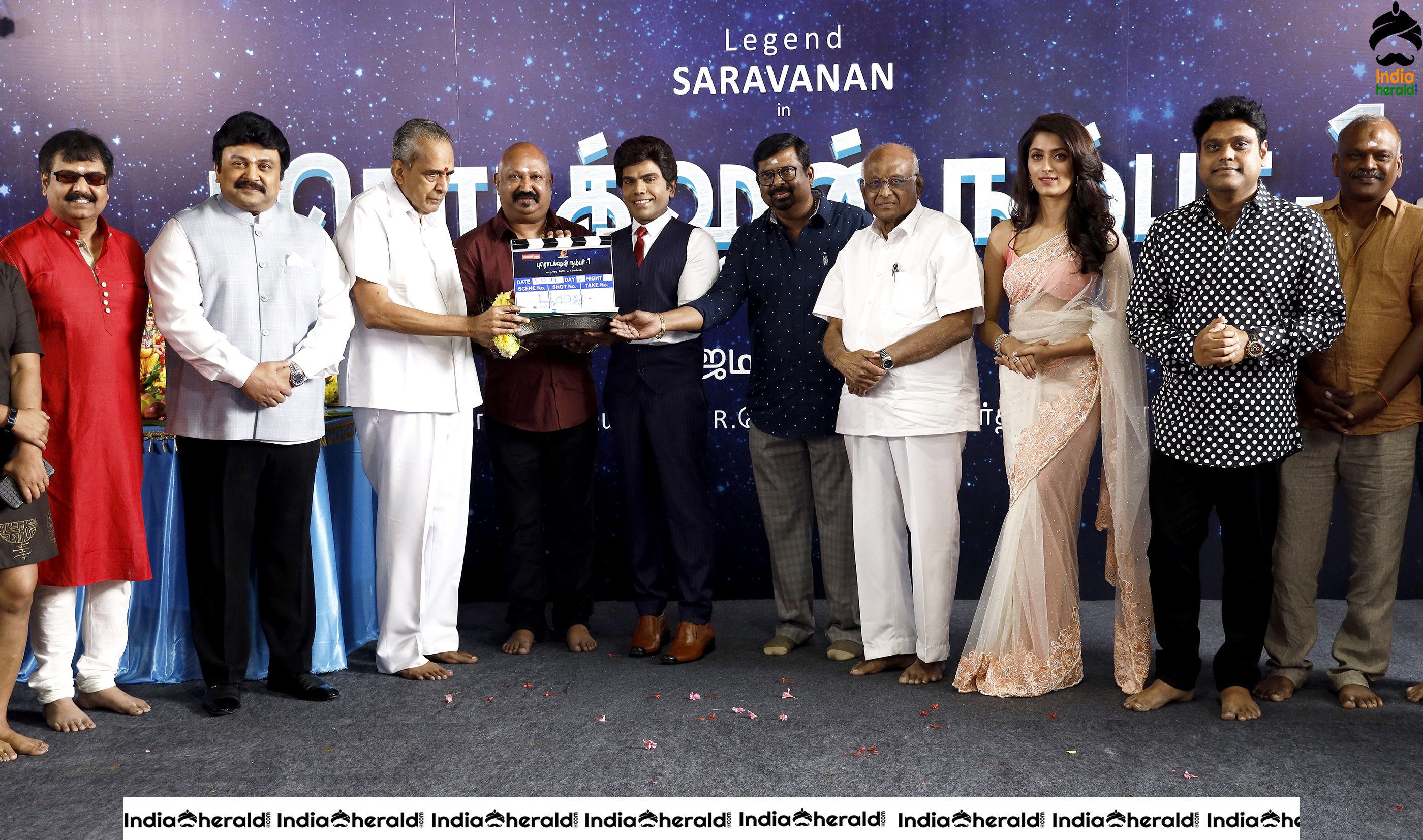 Legend New Saravana Stores Brammandamai Production No 1 Pooja Stills