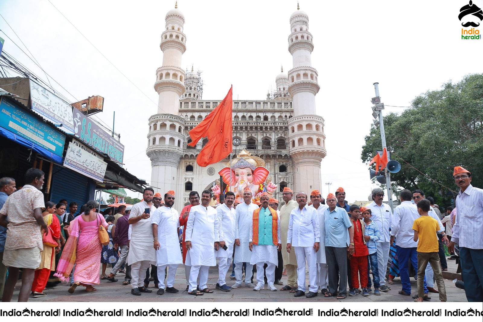 Lord Ganesha Immersion At Hyderabad Set 2