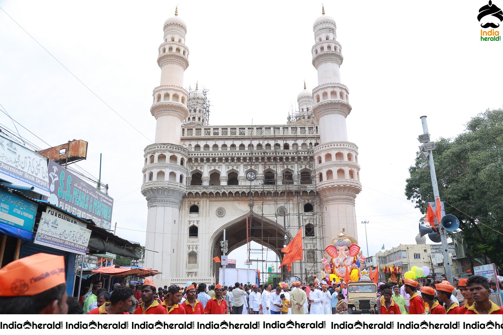 Lord Ganesha Immersion At Hyderabad Set 2