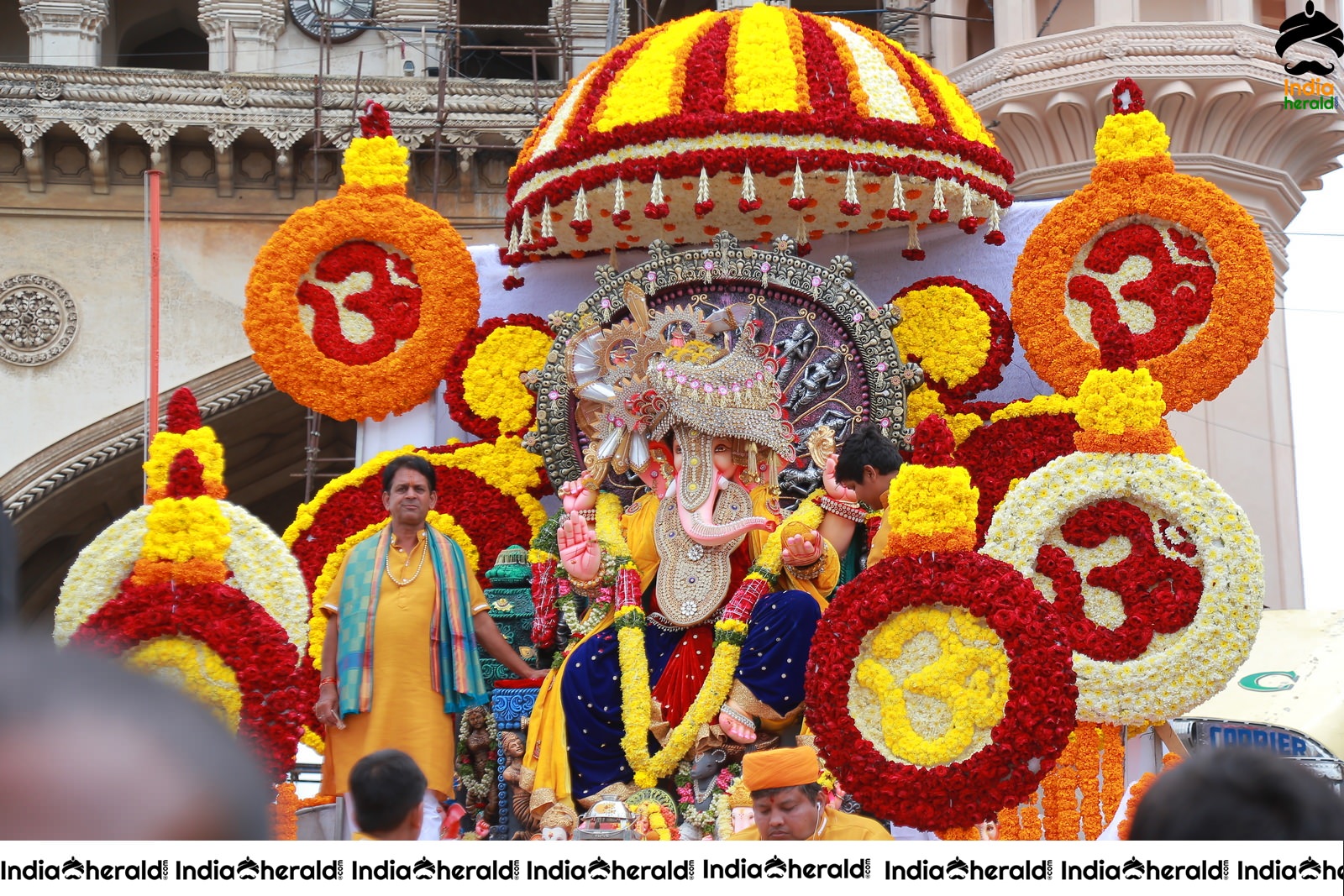 Lord Ganesha Immersion At Hyderabad Set 2