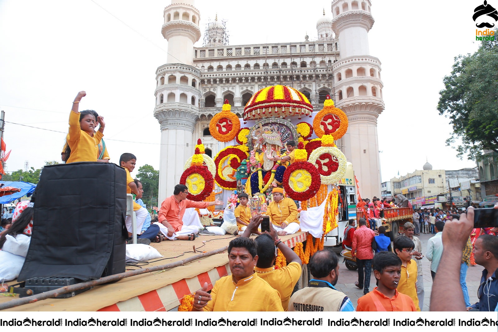 Lord Ganesha Immersion At Hyderabad Set 2
