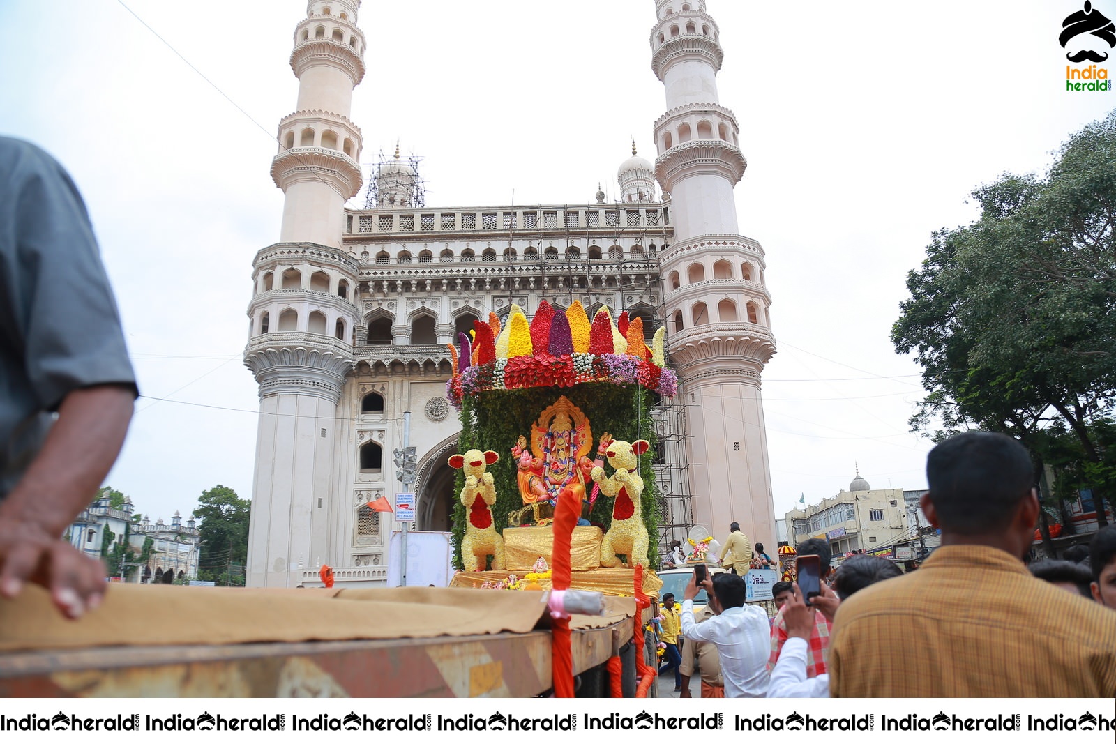 Lord Ganesha Immersion At Hyderabad Set 2