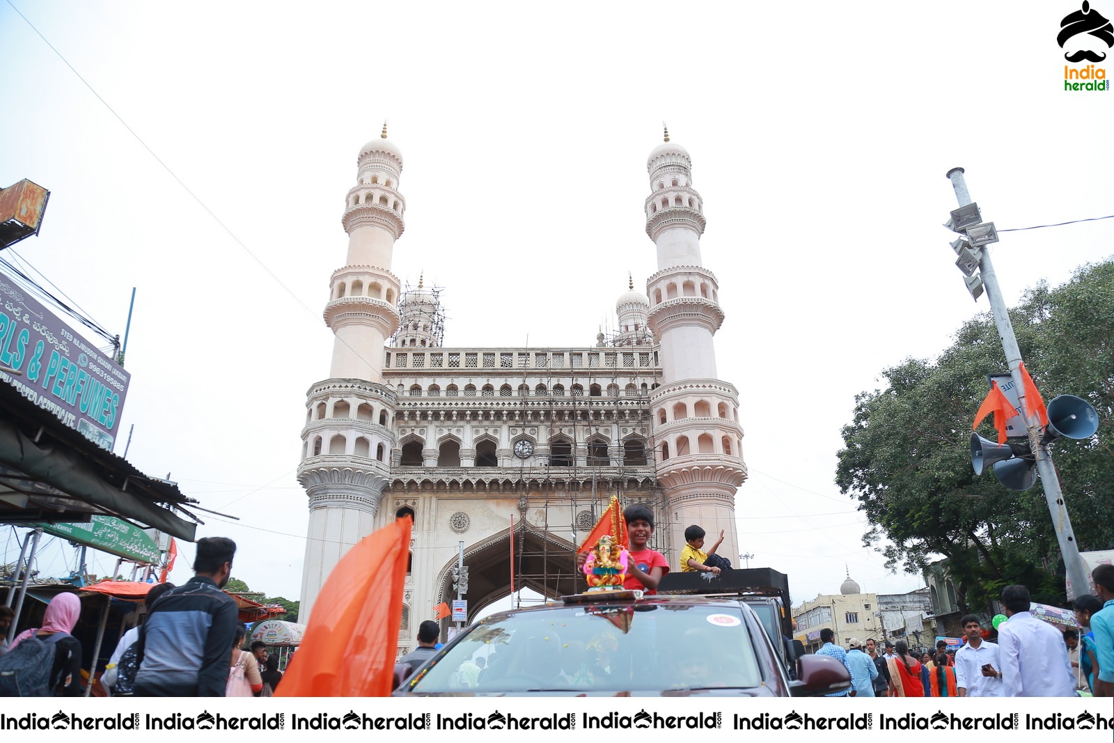 Lord Ganesha Immersion At Hyderabad Set 3