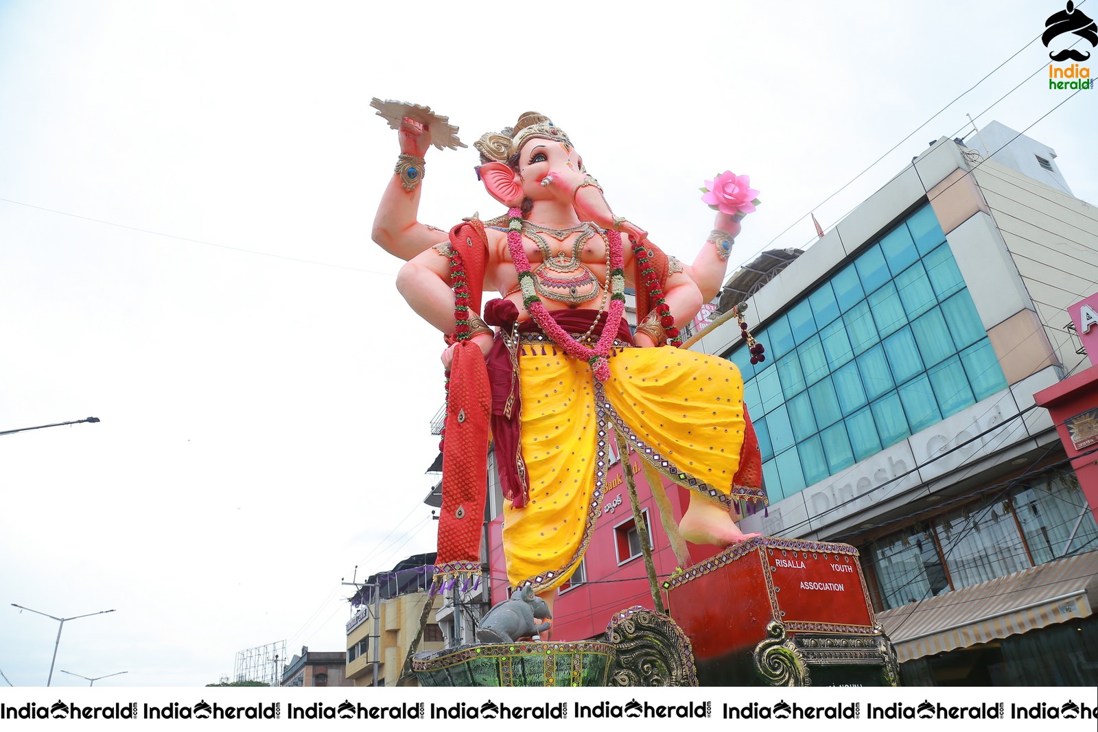 Lord Ganesha Immersion At Hyderabad Set 3