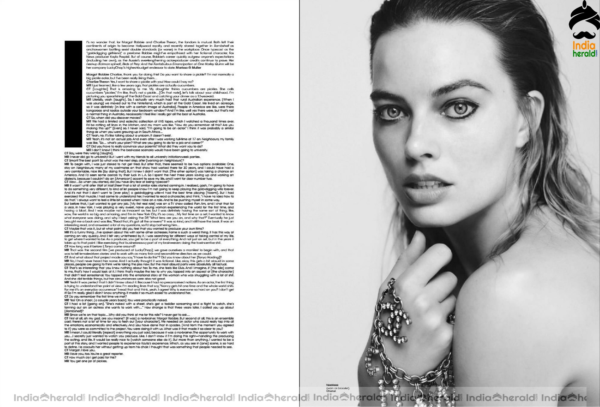 Margot Robbie Hot Photoshoot for V Magazine Spring April 2020 Edition