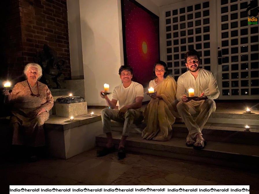 More Celebs lights up earthen lamps to mark India fighting against Corona Virus