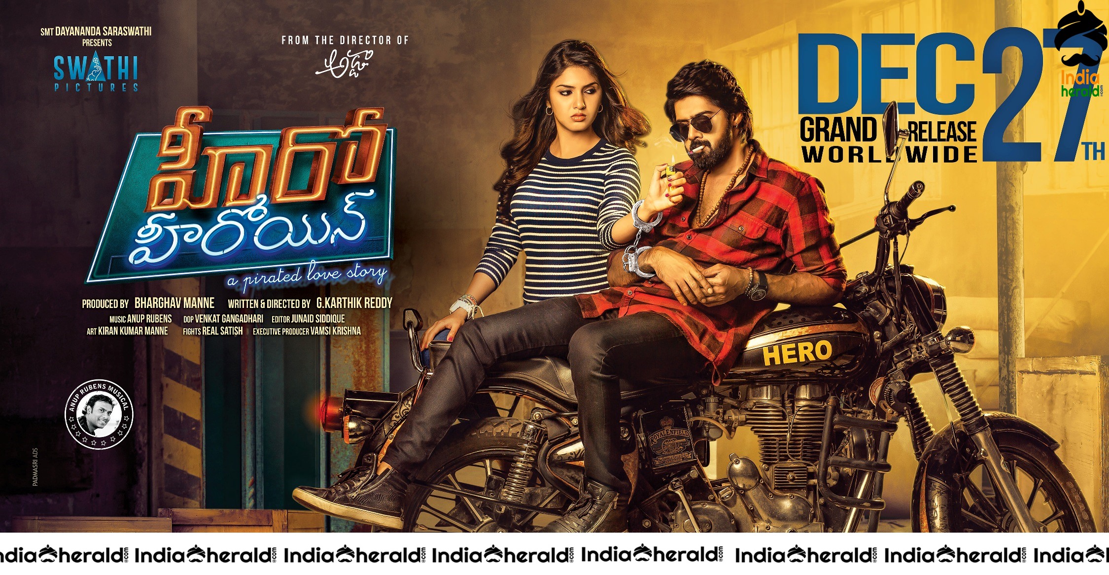 Naveen Chandra in HH Movie Posters