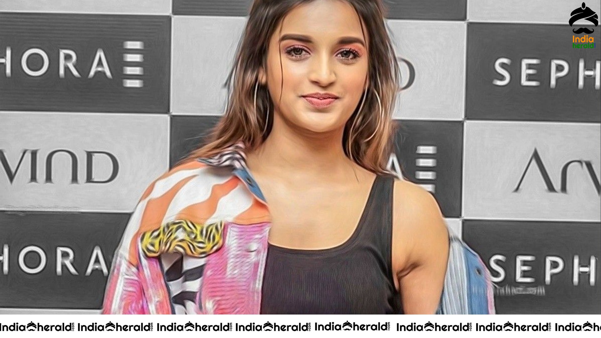 Nidhhi Agerwal Hot 1920 x 1080 HD Wallpapers