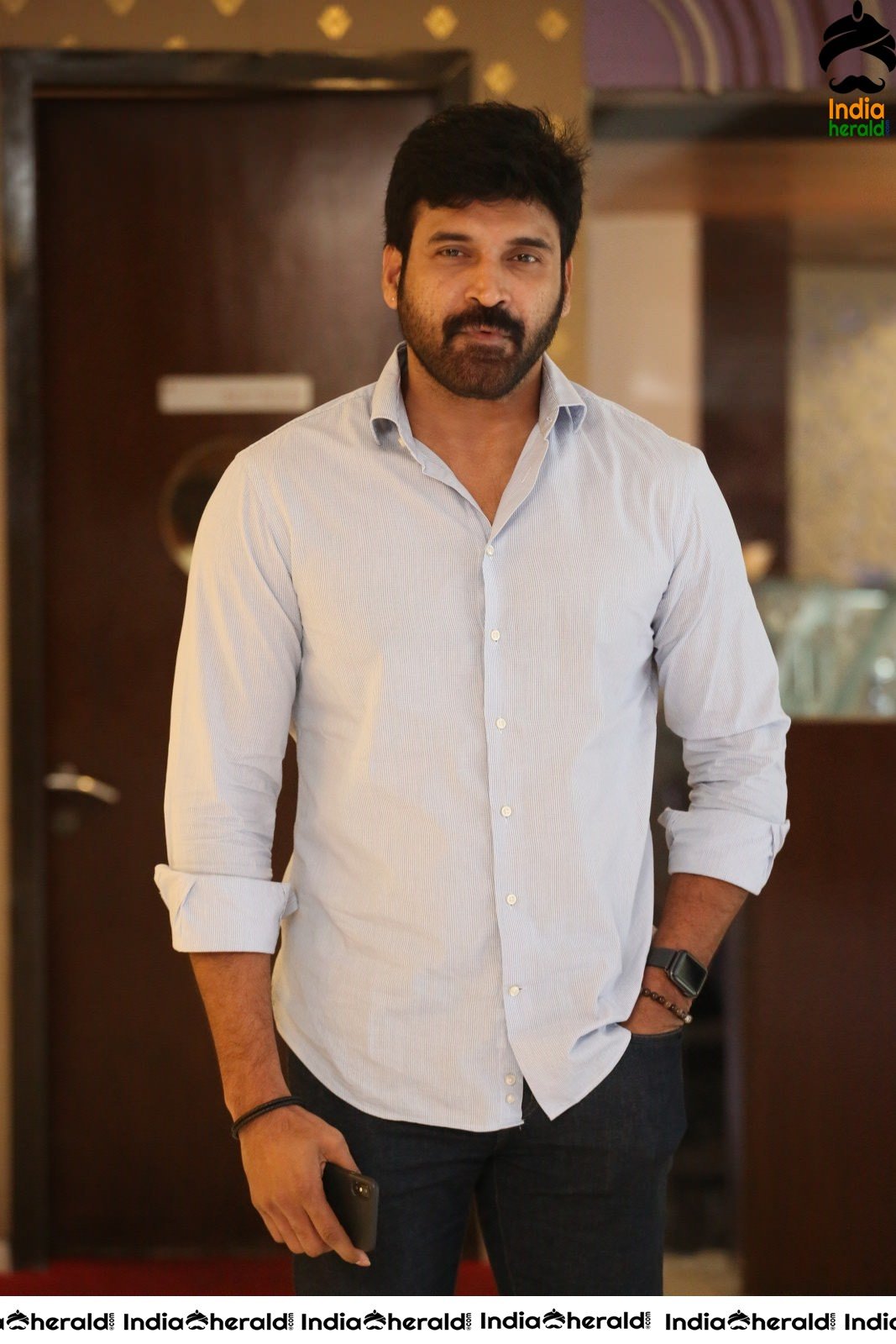 Nishabdham Movie Press Meet Set 2