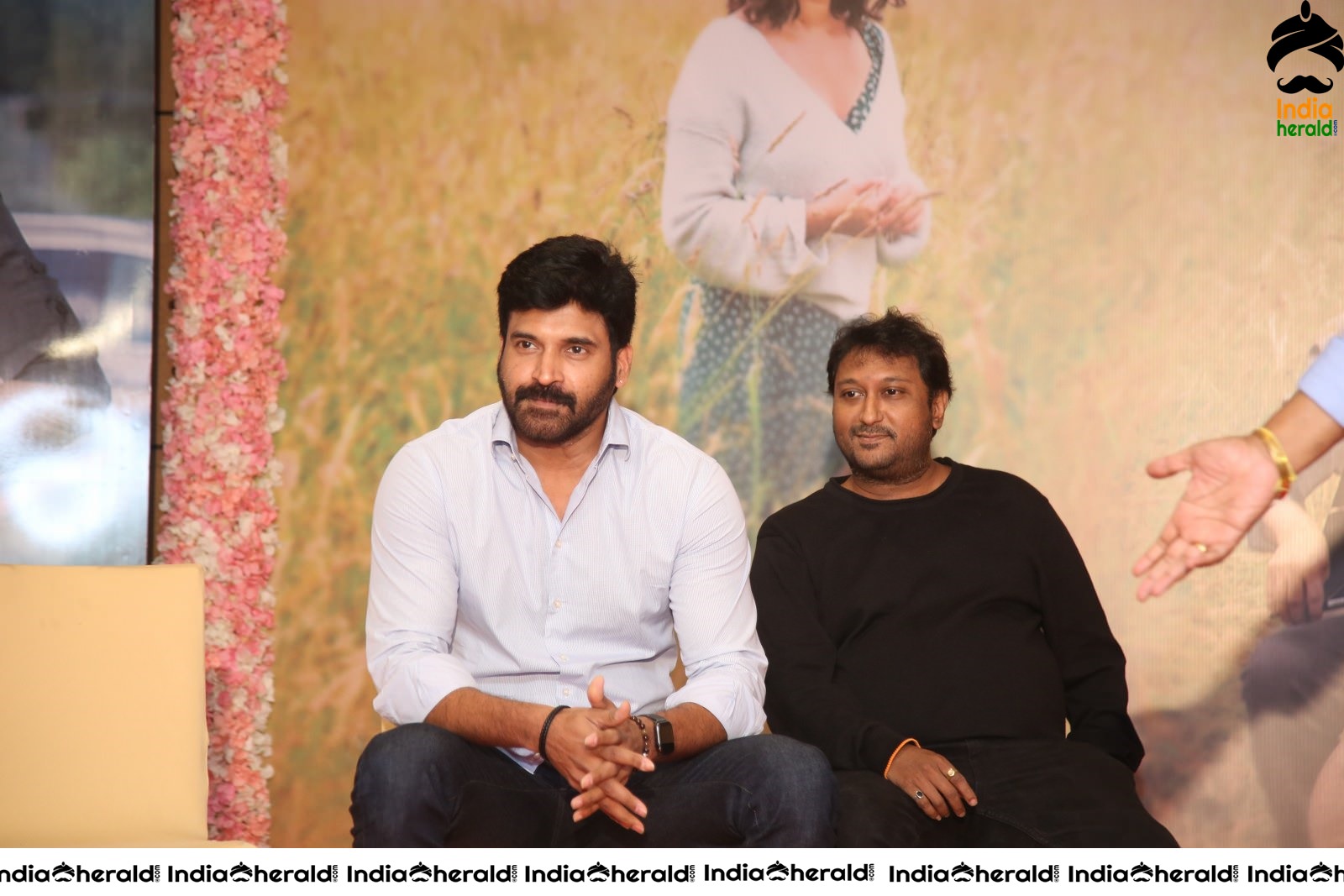 Nishabdham Movie Press Meet Set 2