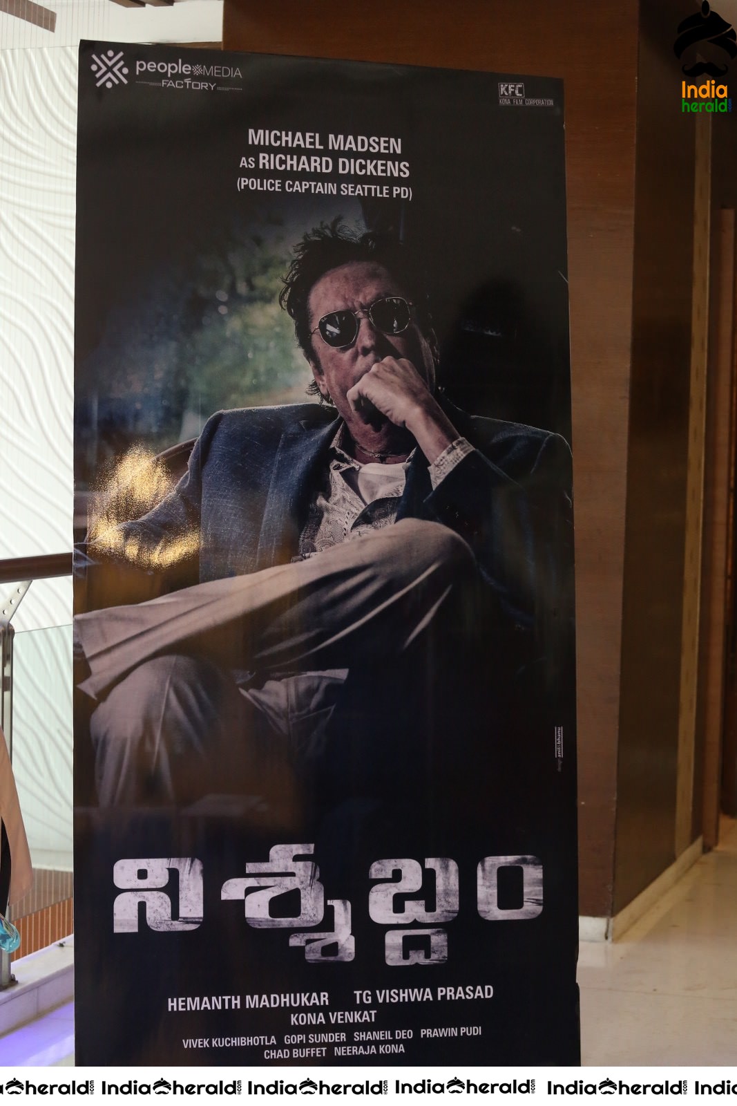 Nishabdham Movie Press Meet Set 2