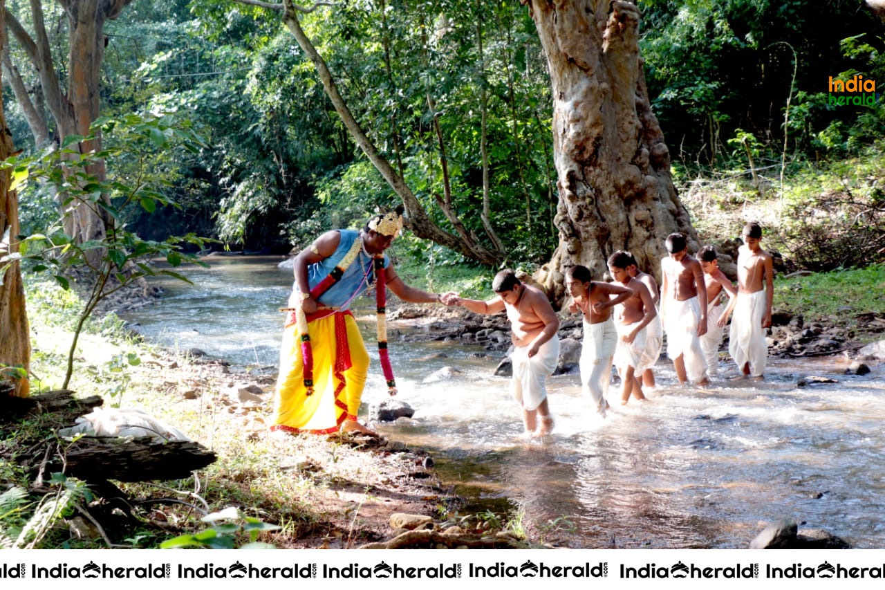 Parmandayya Sishyula Katta 3D Working Stills