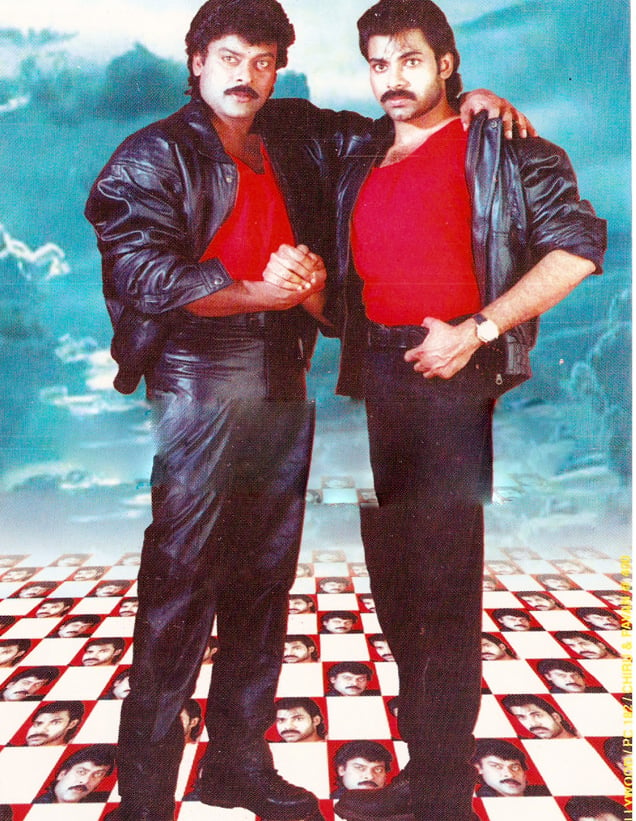 Pawan Kalyan and Chiranjeevi Rare Unseen Photo Stills