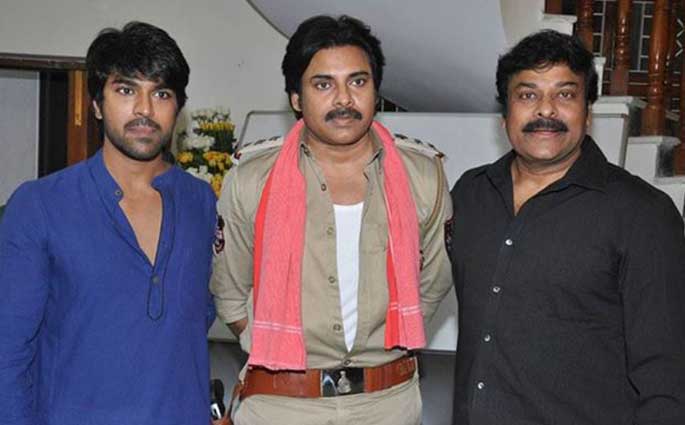 Pawan Kalyan and Chiranjeevi Rare Unseen Photo Stills