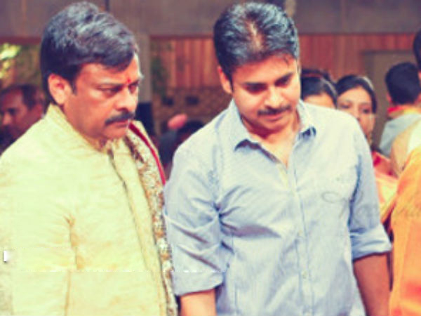 Pawan Kalyan and Chiranjeevi Rare Unseen Photo Stills