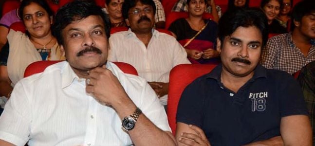 Pawan Kalyan and Chiranjeevi Rare Unseen Photo Stills