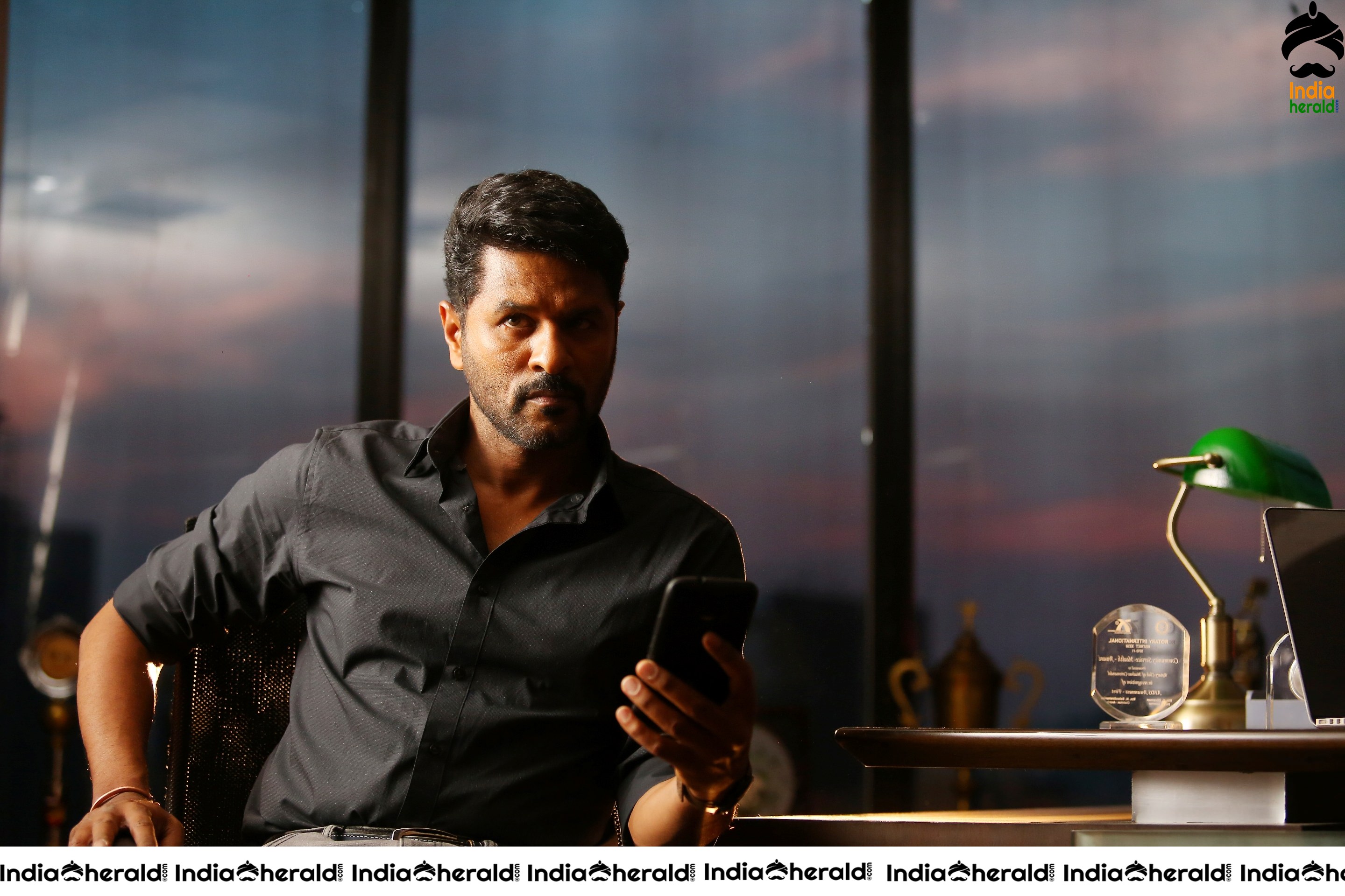 Prabhu Deva and Nivetha Pethuraj from Krishna Manohar IPS Movie Stills