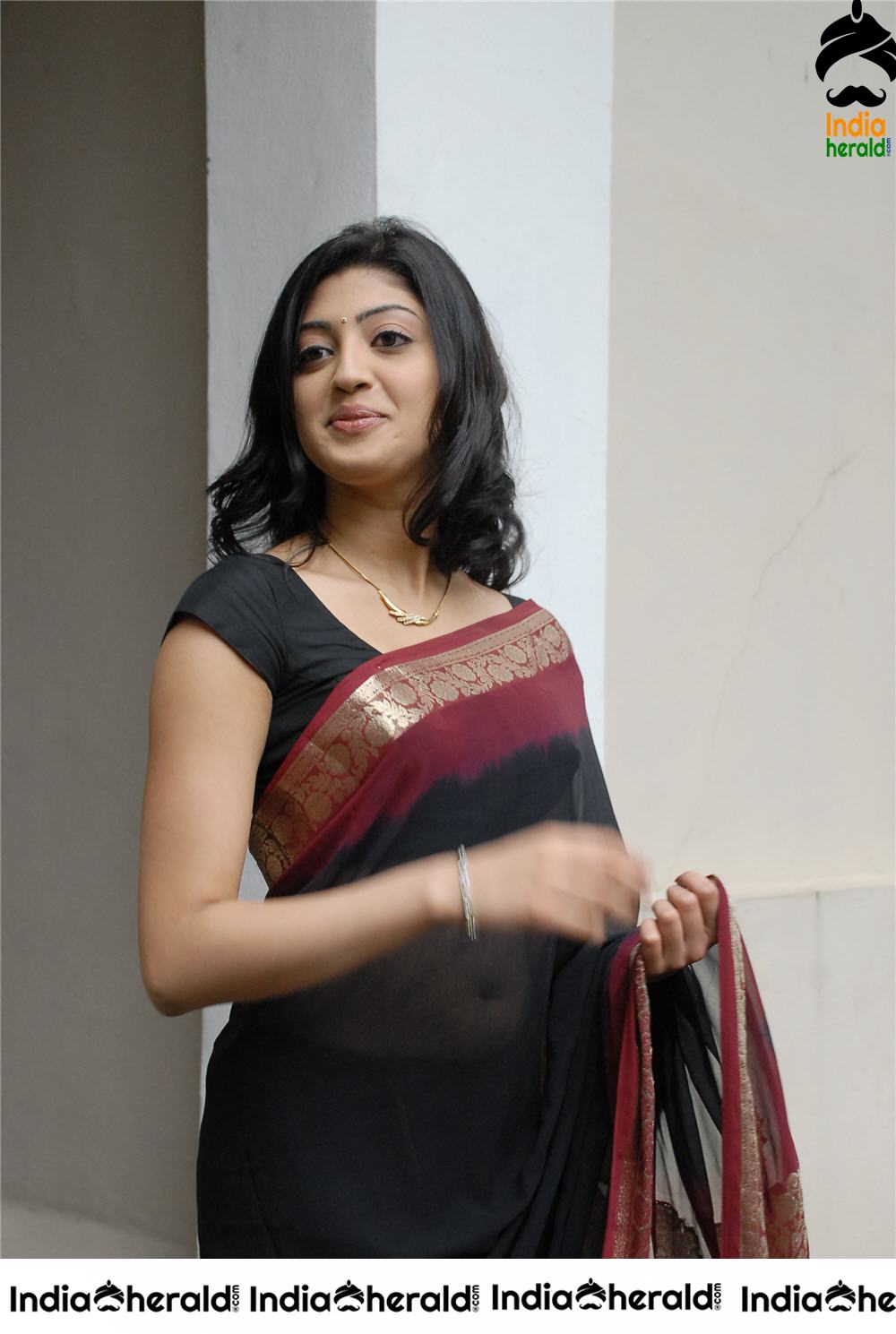 Pranitha Subash Unseen Hot Stills Collection in Saree Set 3