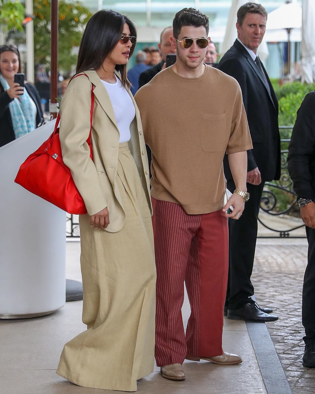 Priyanka Chopra spotted with her Husband Nick Jonas in New York