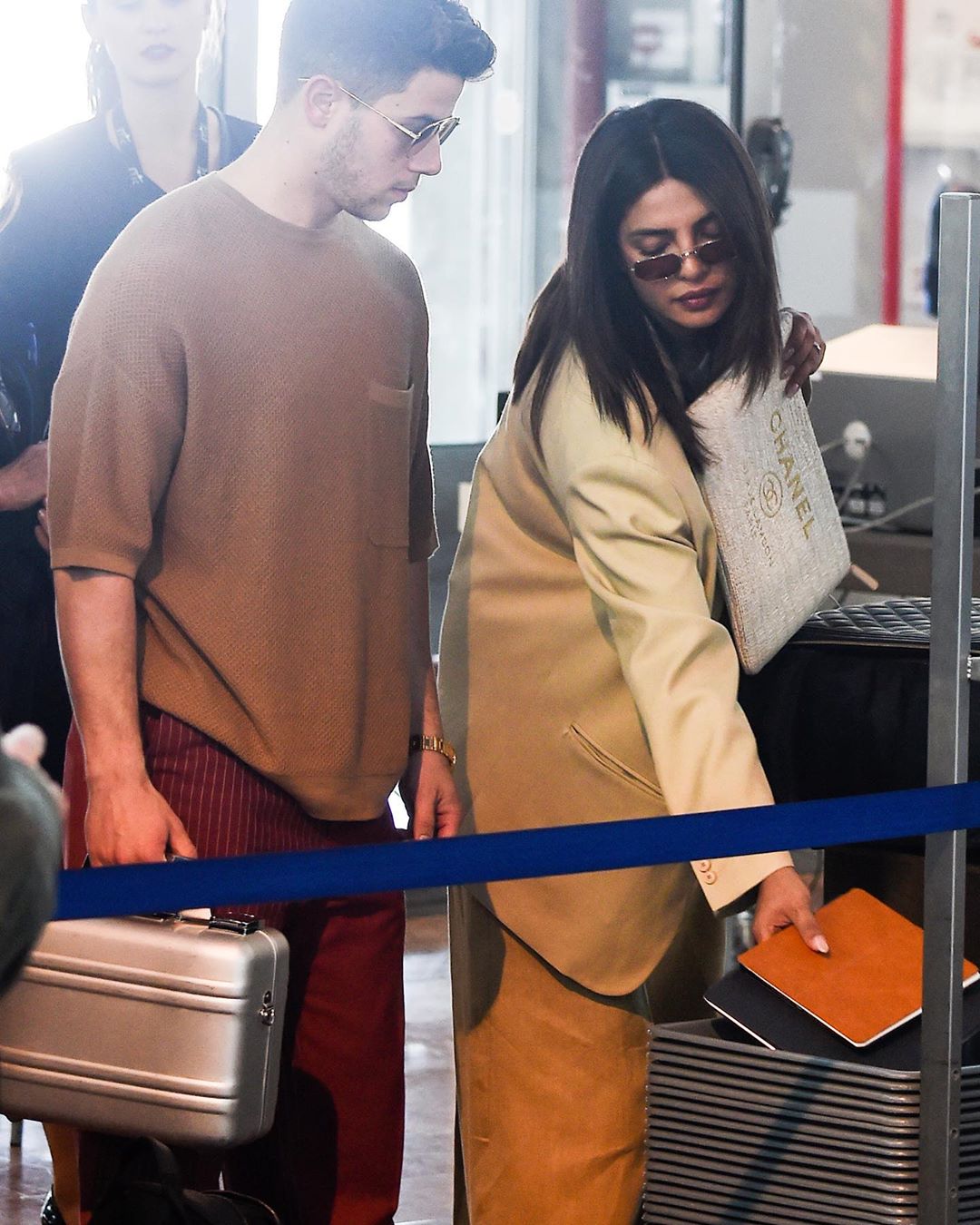 Priyanka Chopra spotted with her Husband Nick Jonas in New York