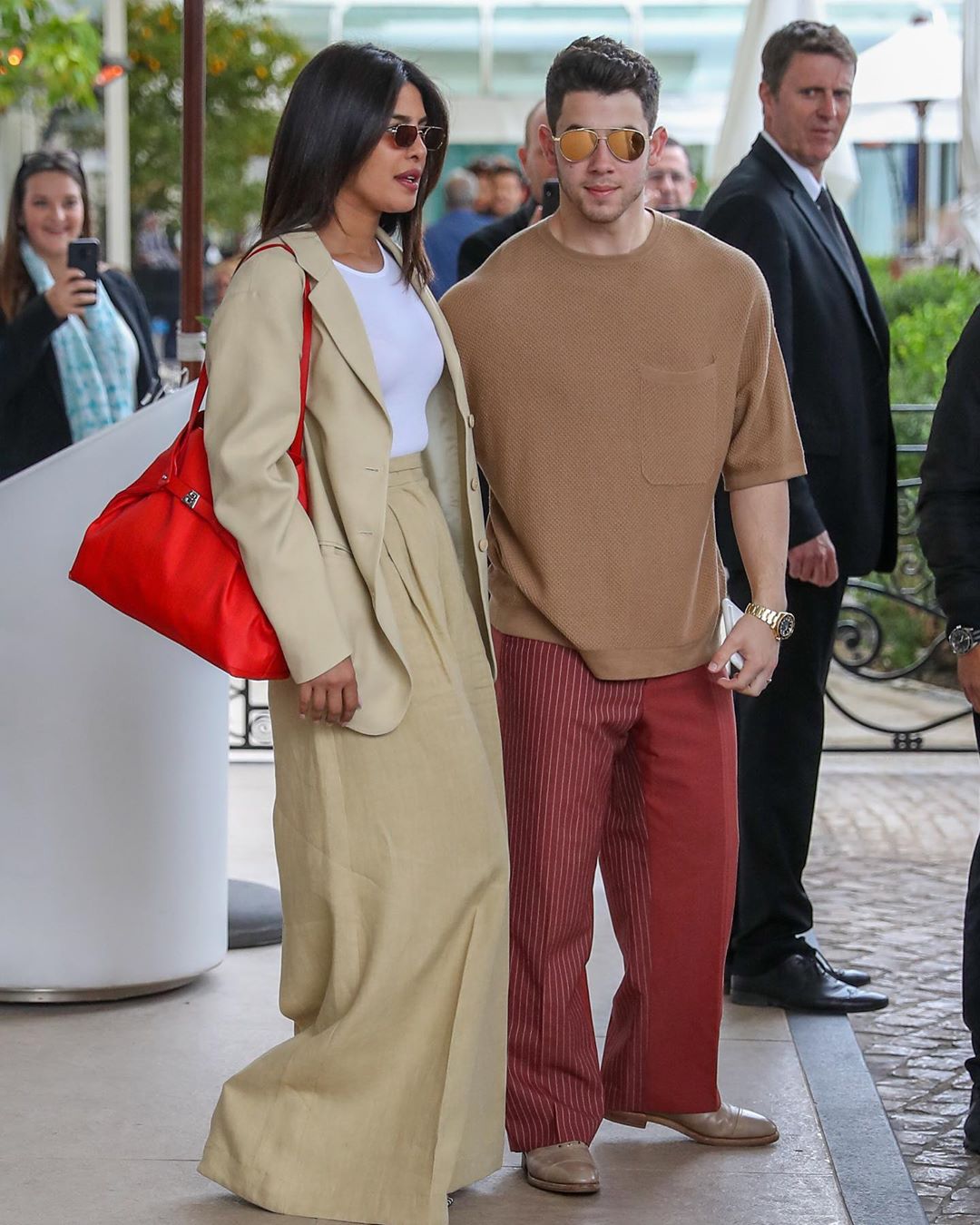 Priyanka Chopra spotted with her Husband Nick Jonas in New York