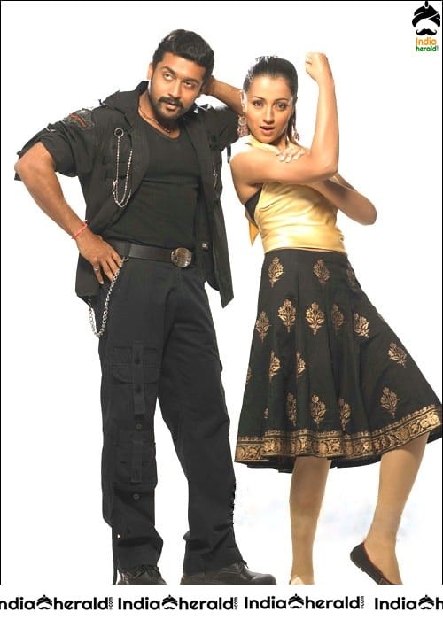 Rare and Unseen Hot Photoshoot of Trisha and Surya from Aaru Movie Set 1