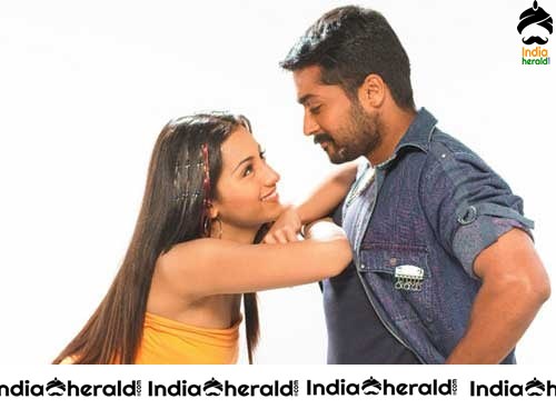 Rare and Unseen Hot Photoshoot of Trisha and Surya from Aaru Movie Set 2