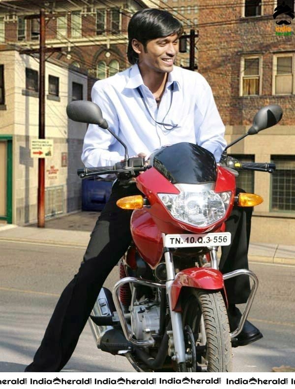 Rare and Unseen Photos of Dhanush from Pollathavan Movie Set 2