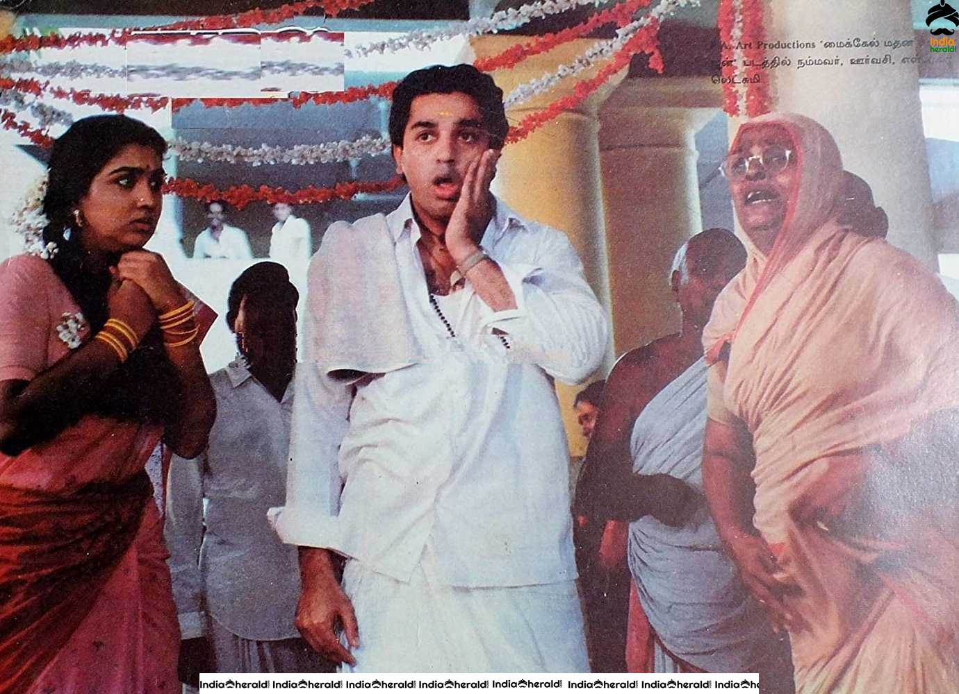 Rare and Unseen Photos of Kamal Haasan in Michael Madana Kamarajan Set 1